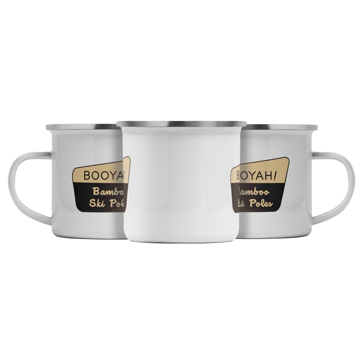 Camping Mug with Booyah Forest Service Logo