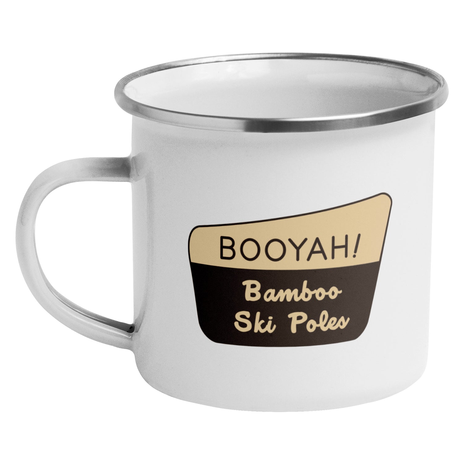 Camping Mug with Booyah Forest Service Logo