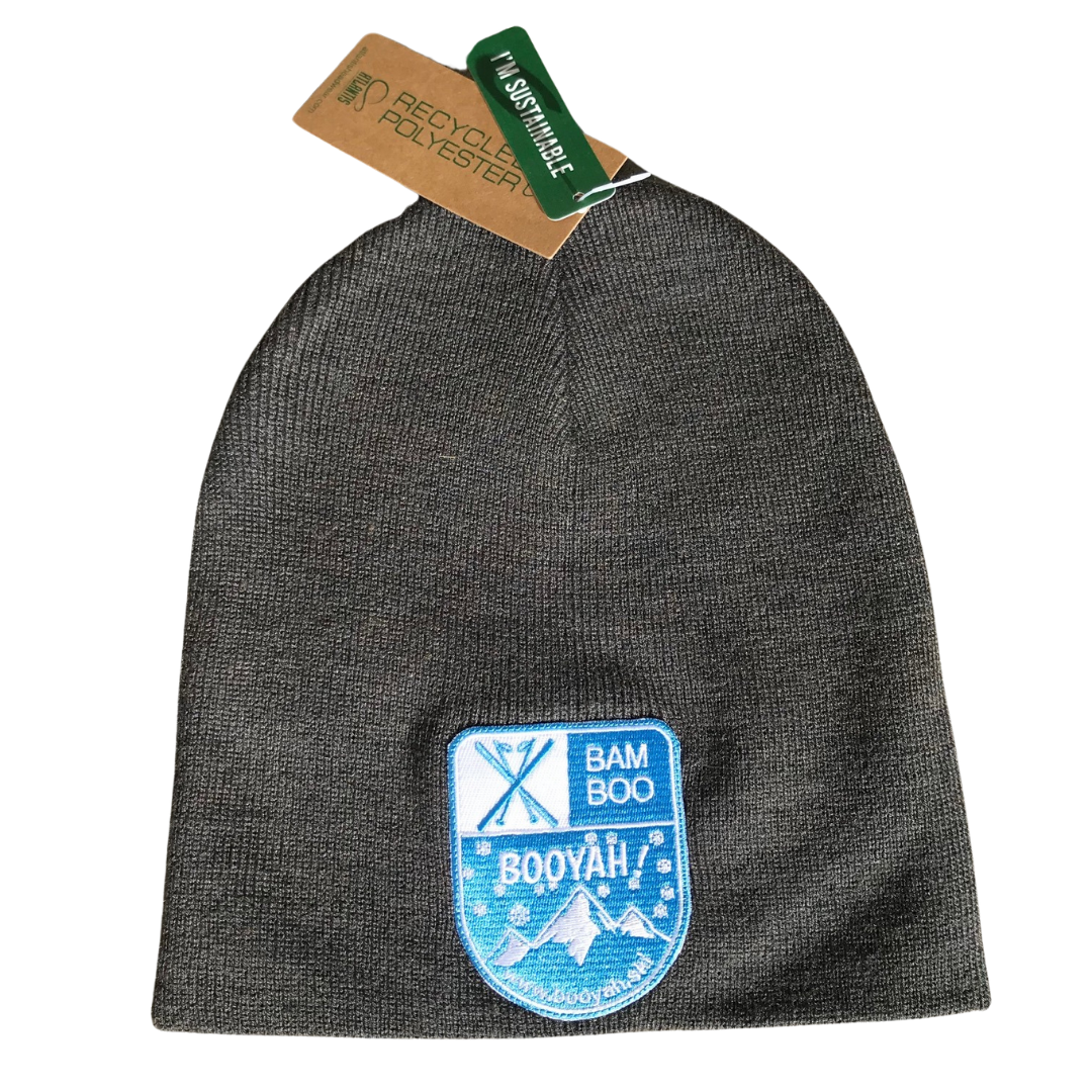 Booyah! Blue Crest Patch Beanie